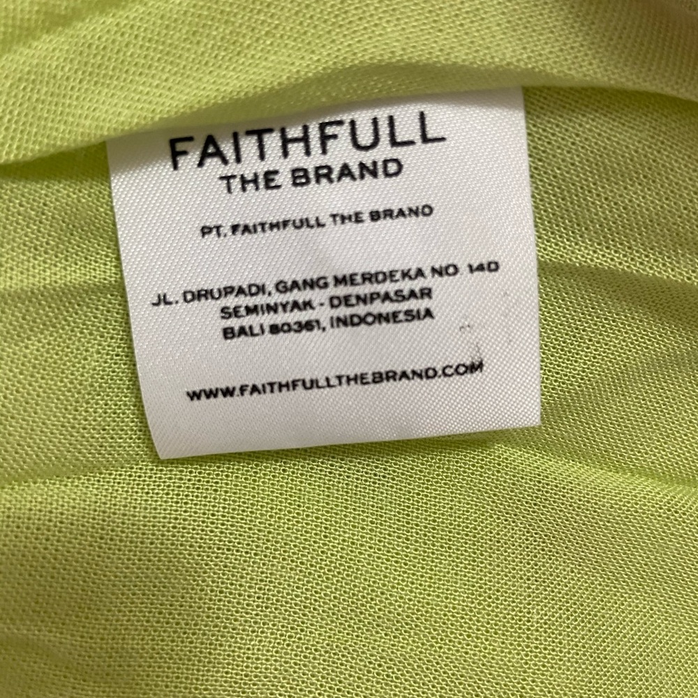 🌾NWT Faithfull the Brand Florence Mini Dress - Picture 16 of 16